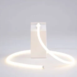 Milk Glow LED Lamp By Seletti -Furniture Shop 15351 milk zambelli 1 1