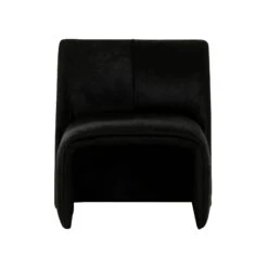 After Midnight Accent Chair In Black Hide -Furniture Shop After Midnight Chair.02