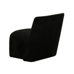 After Midnight Accent Chair In Black Hide -Furniture Shop After Midnight Chair.03