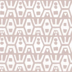 Alien Relic Wallpaper - Dusty Rose