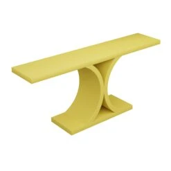 Custom Archer Console Table -Furniture Shop ArcherConsoleTableinCollinsGrasscloth.04