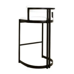 Ballantine Bar Stool In Matte Black White Leather 7 Ballantine Bar Stool In Matte Black White Leather -Furniture Shop BallantineBarStoolinMatteBlackWhiteLeather.02 2ea971ff ba85 4f4a a22c a8443a4f58a8