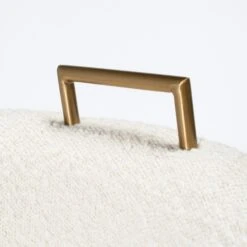 Barrel Dining Chair In Ivory Boucle -Furniture Shop BarrelAccentChair.06