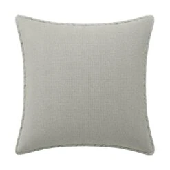 Custom Pillow - Betty Cloud Grey Chenille -Furniture Shop BettyCloudGreyChenillewithInesRiverChenillePiping.01
