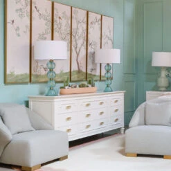 Essex Lamp In Blue -Furniture Shop Blackberry Farm.08 1801c6b7 e086 47e2 affe 803be2d021d0