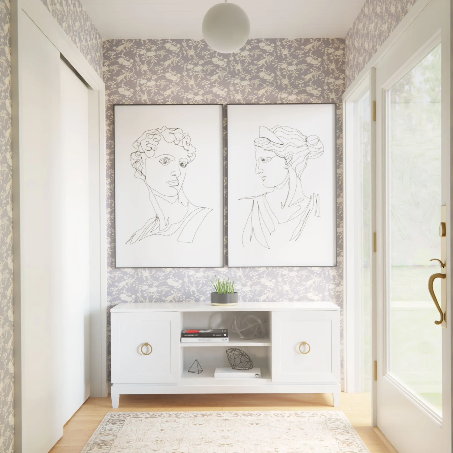 Blossom Perch - Dusty Plum 2 Blossom Perch - Dusty Plum - Image 2