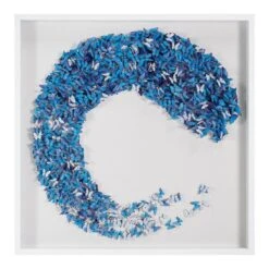 Butterfly Swarm - Blue Ombre