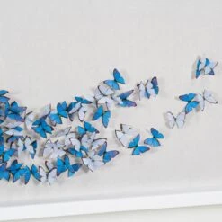 Butterfly Swarm - Blue Ombre -Furniture Shop Butterfly 20Swarm 20 20Blue 20Ombre.03