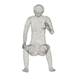 Crazy Wire Lounging Female -Furniture Shop CH64907.03