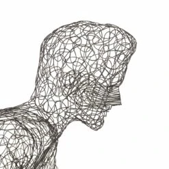 Crazy Wire Lounging Female -Furniture Shop CH64907.04