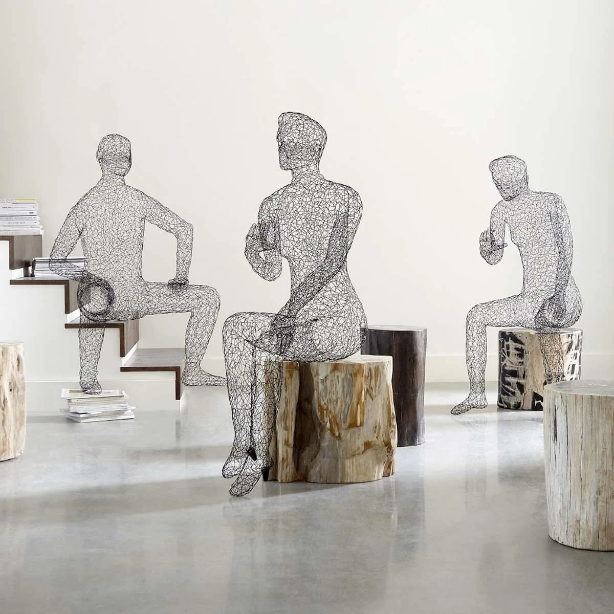 Crazy Wire Lounging Male 2 Crazy Wire Lounging Male - Image 2