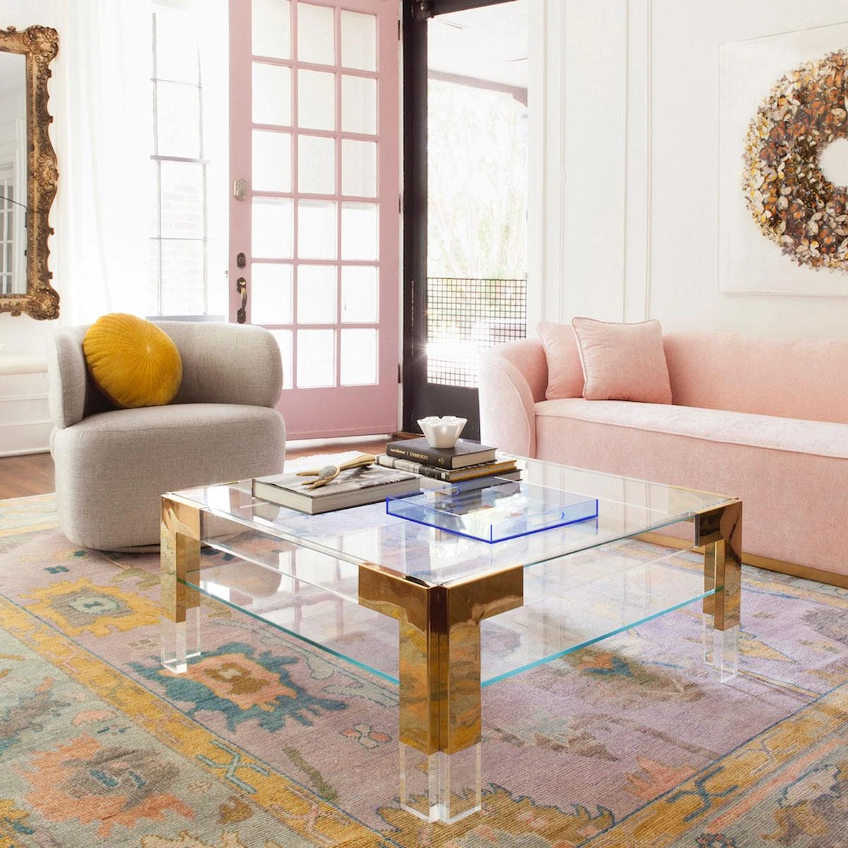 Capri Swivel Chair In Grey Tweed 5 Capri Swivel Chair In Grey Tweed - Image 5