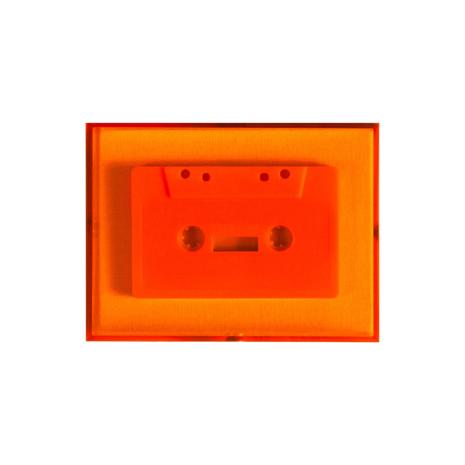 Cassette Tape Petite - Orange 1 Cassette Tape Petite - Orange
