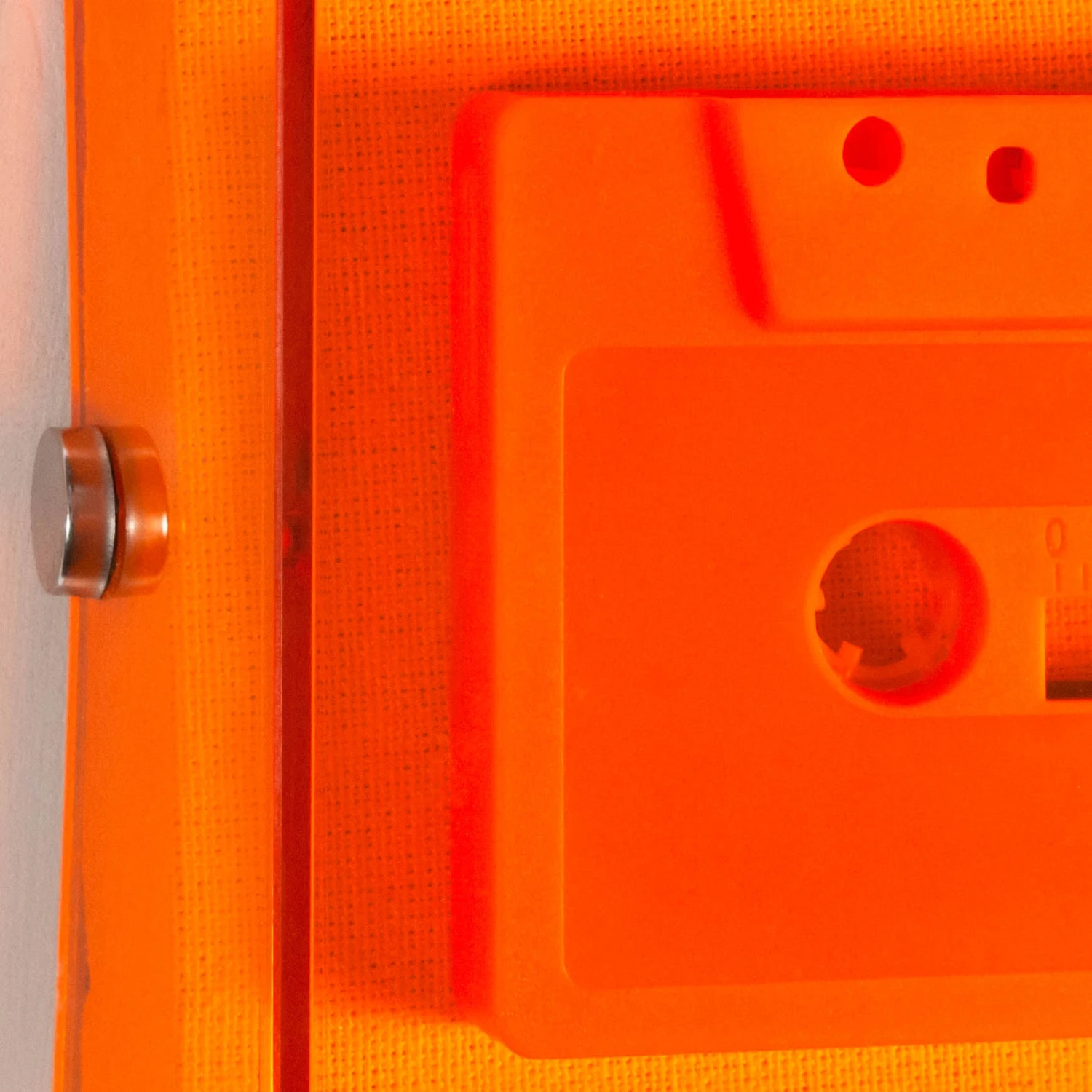 Cassette Tape Petite - Orange 2 Cassette Tape Petite - Orange - Image 2