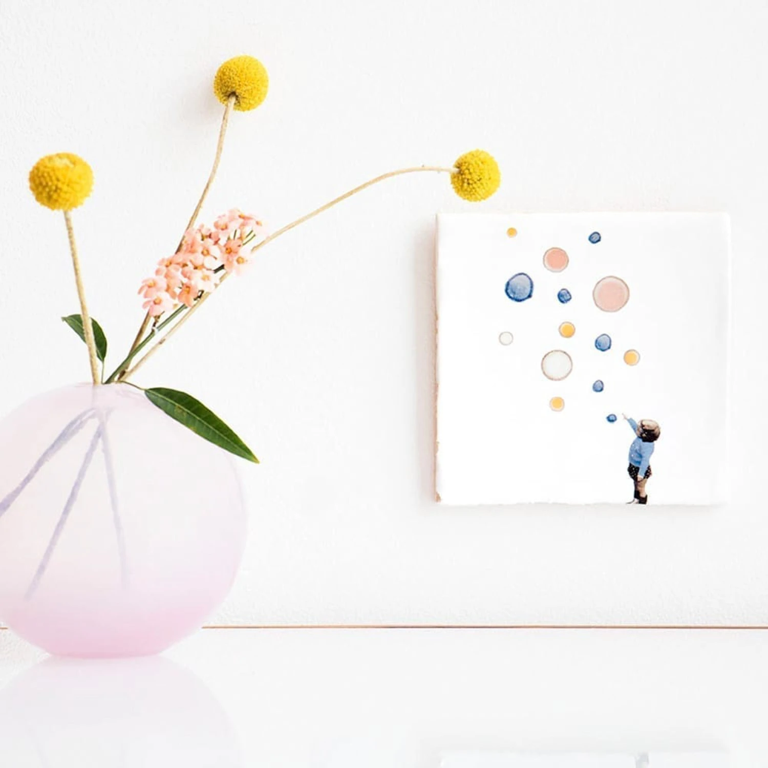 Catching Bubbles Tile 2 Catching Bubbles Tile - Image 2