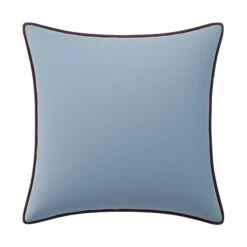 Custom Pillow - Clario Ice Velvet 18 Custom Pillow - Clario Ice Velvet -Furniture Shop ClarioIceVelvetwithEliePlumVelvetPiping.01