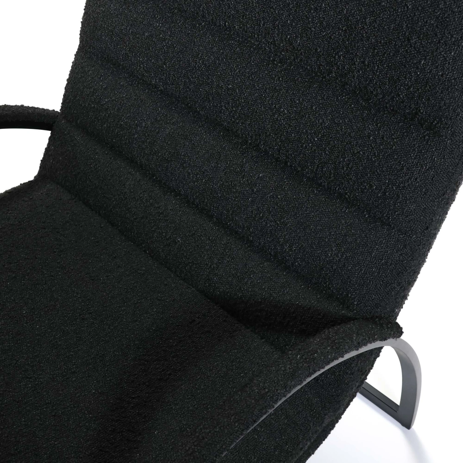 Claude Chair In Black Boucle 7 Claude Chair In Black Boucle - Image 7