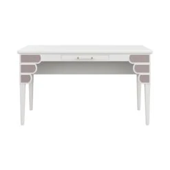 Custom Clementine Desk -Furniture Shop ClementineDeskinCatherineGrasscloth.01