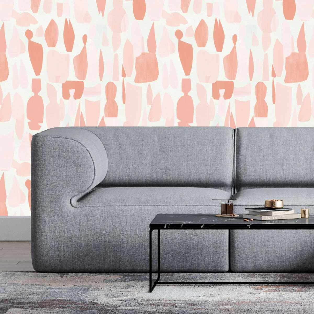 Collage Wallpaper - Creamsicle 2 Collage Wallpaper - Creamsicle - Image 2