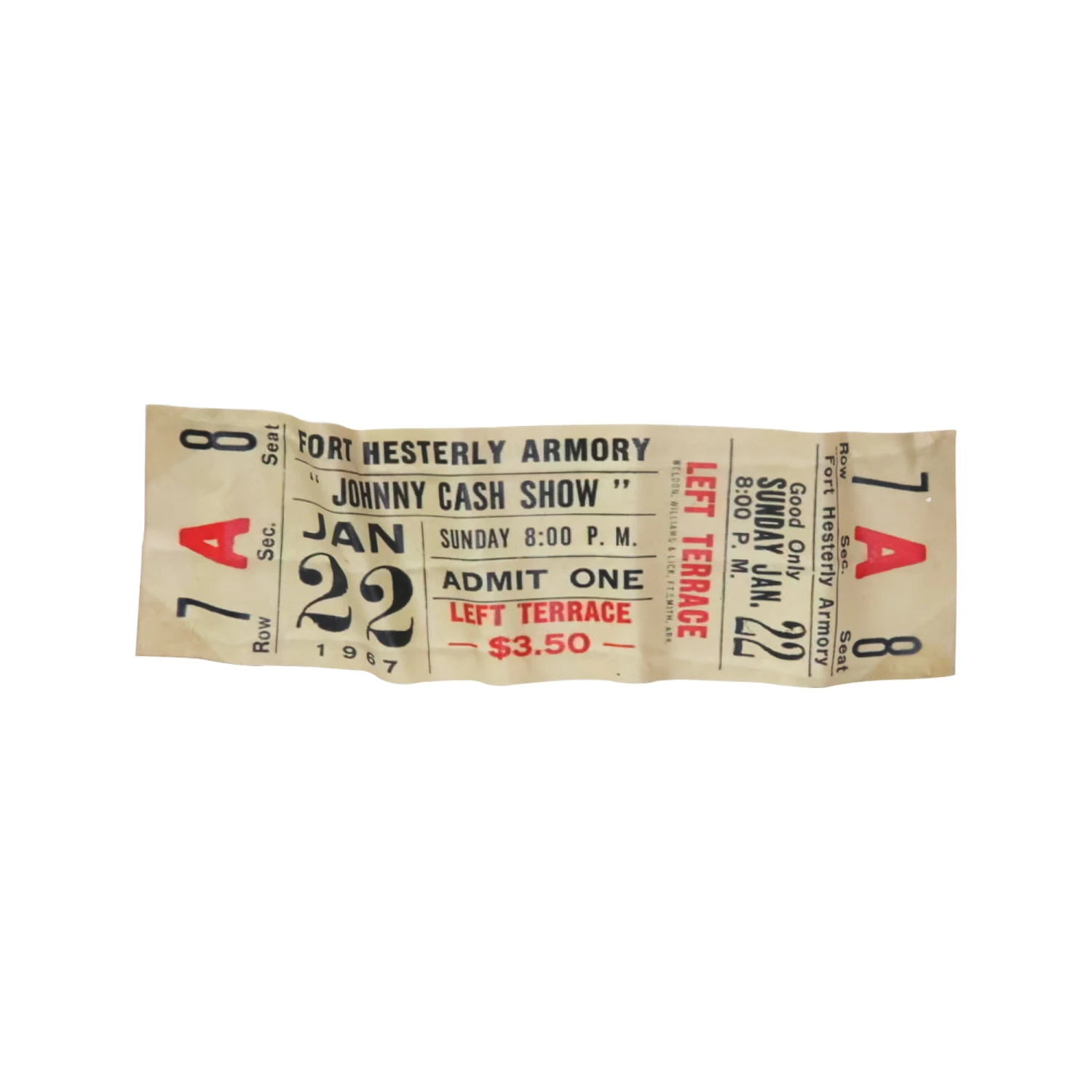 Rock ‘N Roll Stub - 1967 1 Rock ‘N Roll Stub - 1967
