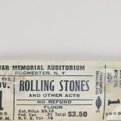 Rock ‘N Roll Stub - 1965 -Furniture Shop ConcertTicket TheRollingStones.05