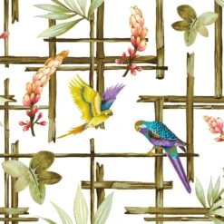 Congo Birds Fabric
