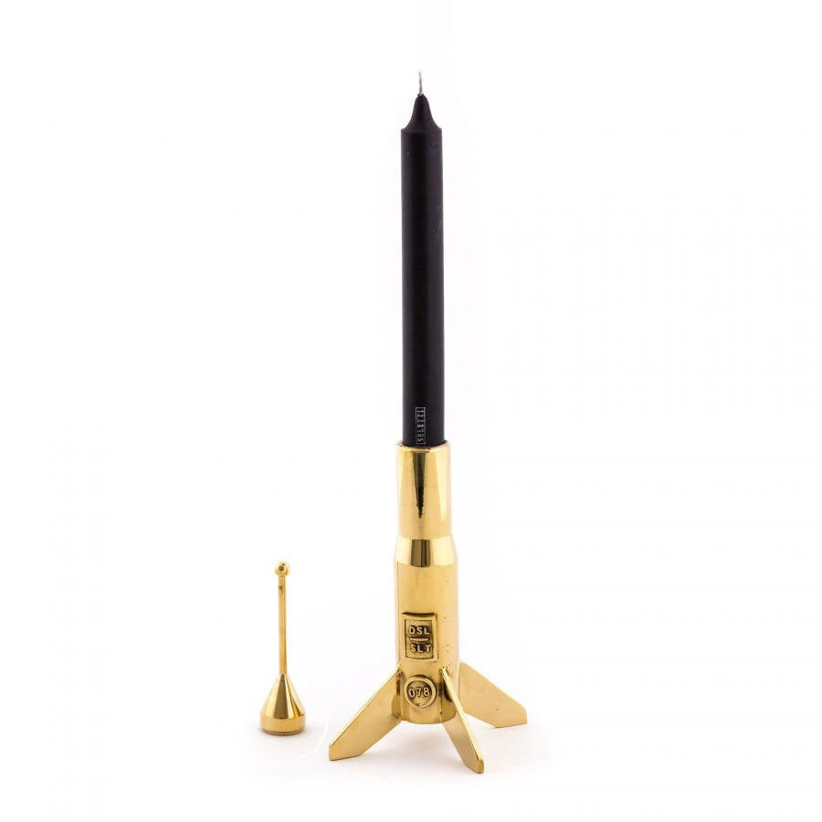 Cosmic Rocket Candle Holder By Seletti 6 Cosmic Rocket Candle Holder By Seletti - Image 6