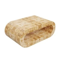 Custom Costilow Coffee Table -Furniture Shop CostilowCoffeeTableinGoldenPecanMappaBurl.03