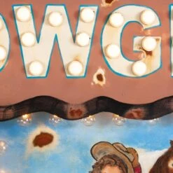 Cowgirl Bar Sign -Furniture Shop Cowgirl 20Bar 20Sign.05