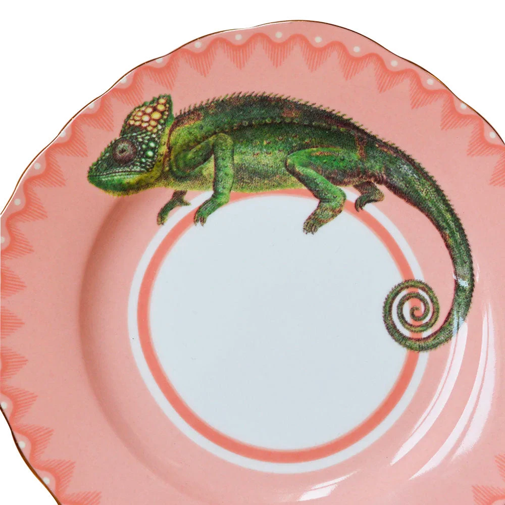 Crafty Chameleon Tea Plate 2 Crafty Chameleon Tea Plate - Image 2