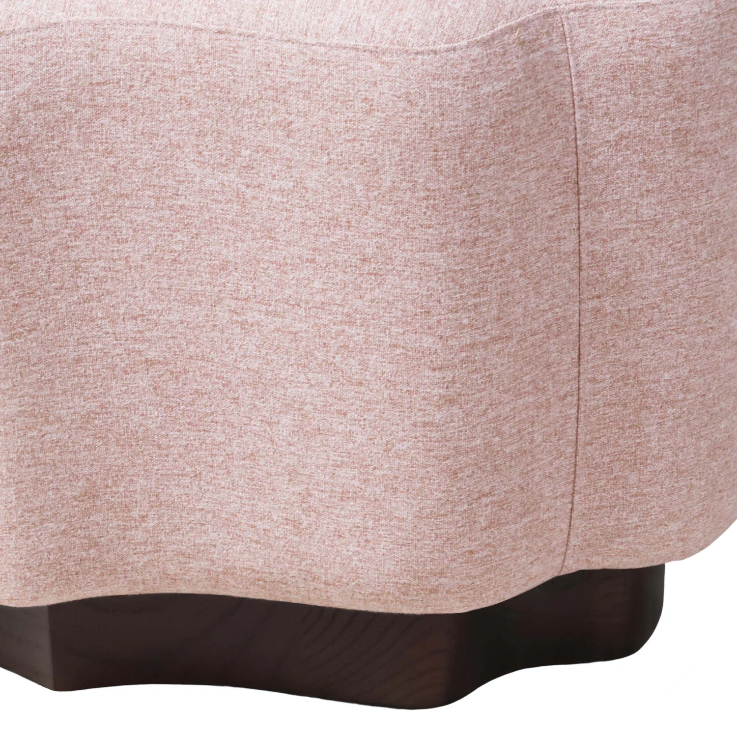 Cruz Ottoman In Mauve Tweed 7 Cruz Ottoman In Mauve Tweed - Image 7