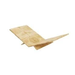 Custom KIP Burl Bookstand -Furniture Shop CustomKIPBookstandinNaturalMappaBurl.02