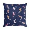 Custom Pillow - Bluebird Day Navy Pink