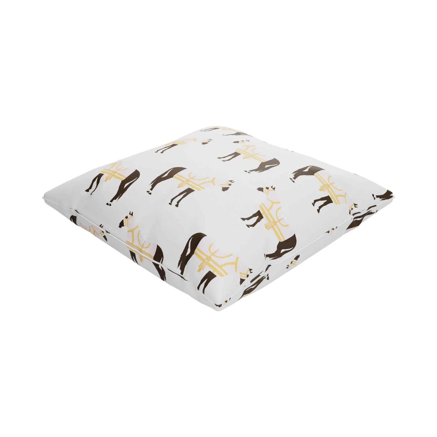 Custom Pillow - Horse & Tassel Pink 2 Custom Pillow - Horse & Tassel Pink - Image 2