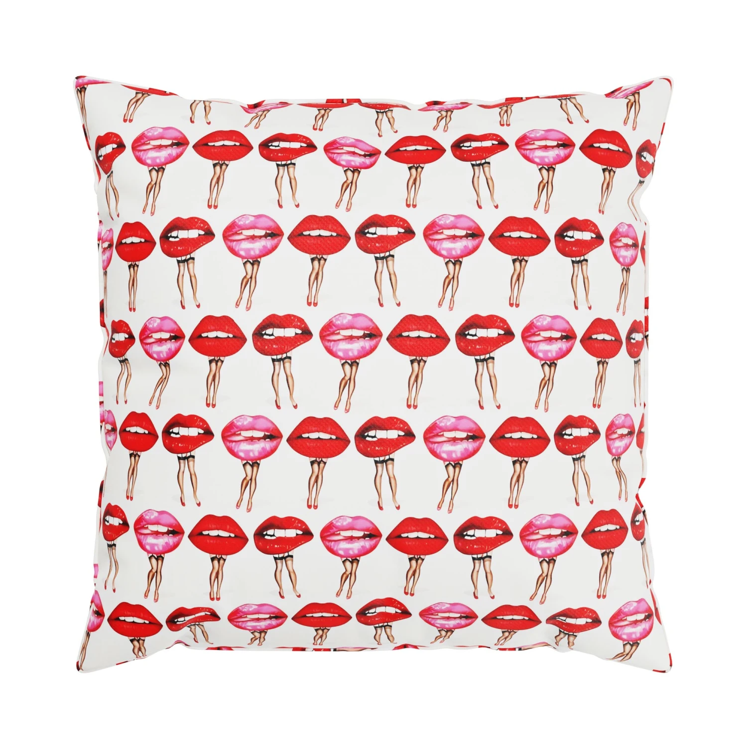 Custom Pillow - Lips Pinups 1 Custom Pillow - Lips Pinups