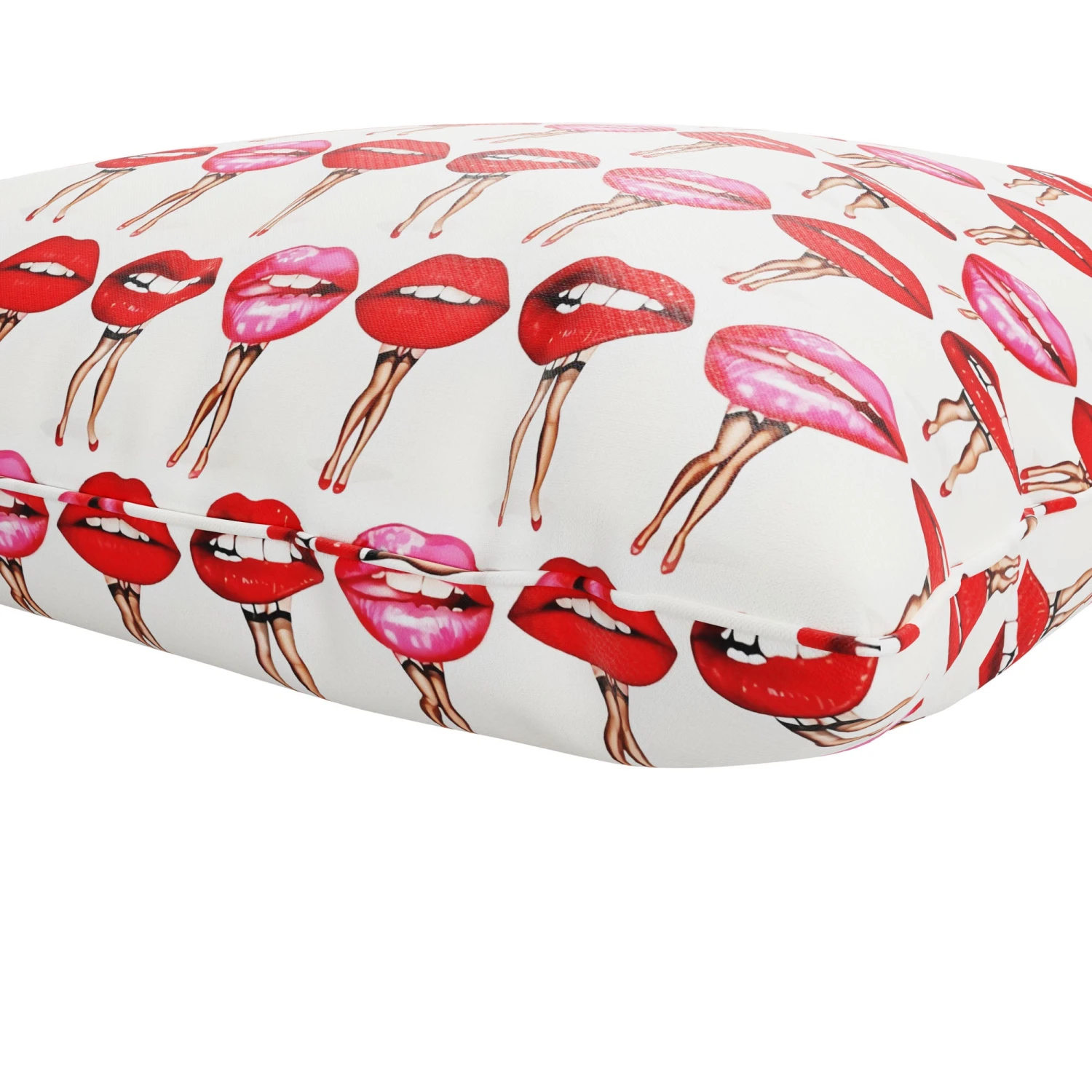 Custom Pillow - Lips Pinups 3 Custom Pillow - Lips Pinups - Image 3