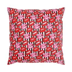Custom Pillow - Lips Stripes