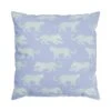 Custom Pillow - Soft Blue Prowl