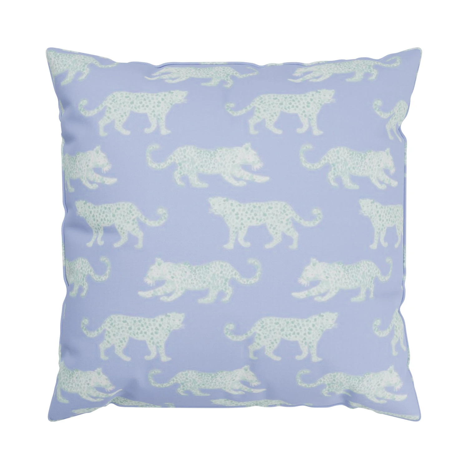 Custom Pillow - Soft Blue Prowl 1 Custom Pillow - Soft Blue Prowl