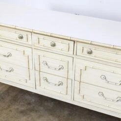 Nine Drawer Dresser With Bamboo Detail -Furniture Shop DE 6NineDrawerDresserwithBambooDetail.09