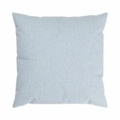 Dobby Sky Blue Linen Pillow