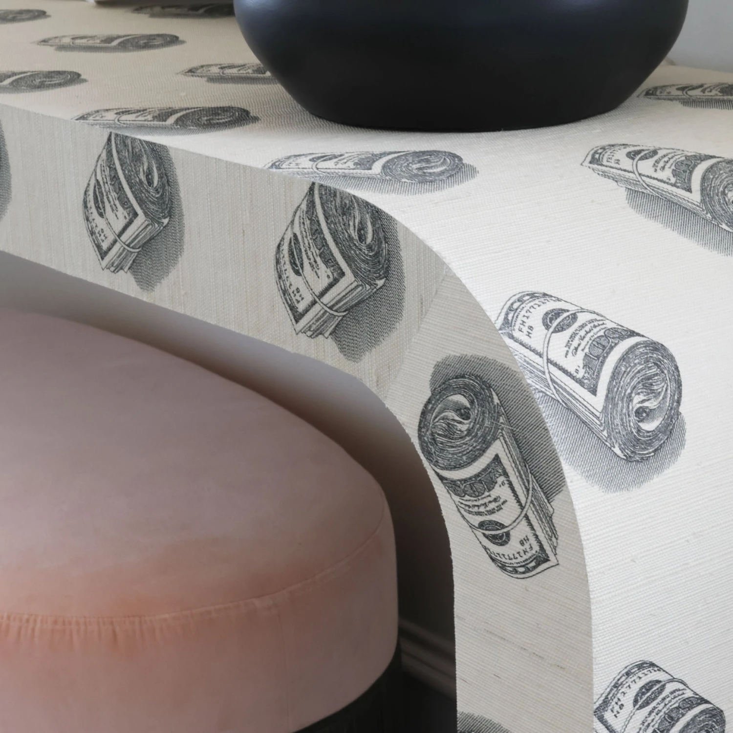 Dolla Toile Grasscloth Wallpaper 3 Dolla Toile Grasscloth Wallpaper - Image 3