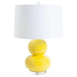 Dolly Lamp In Bold Yellow
