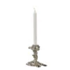 Drip Candle Holder In Silver - Small
