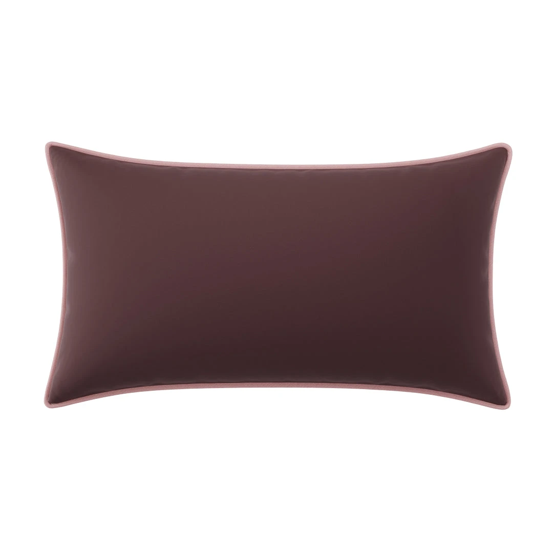 Custom Lumbar Pillow - Elie Plum Velvet 5 Custom Lumbar Pillow - Elie Plum Velvet - Image 5
