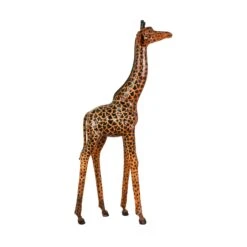 Leather Painted Giraffe