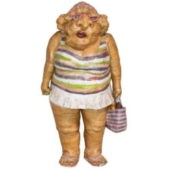 Monumental Paper Mache Lady