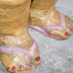 Monumental Paper Mache Lady -Furniture Shop FL40 34PaperMacheLady.06