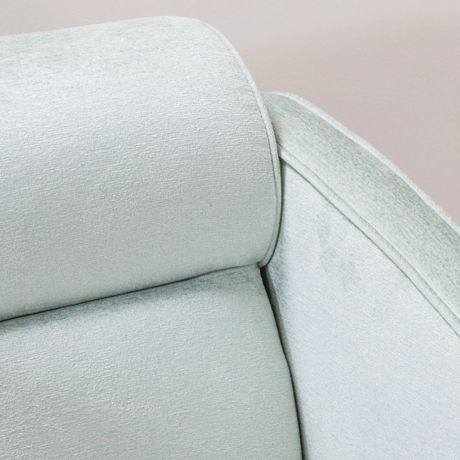 Pair Of Modern Chairs Recovered In Nikki Jade Chenille 7 Pair Of Modern Chairs Recovered In Nikki Jade Chenille - Image 7