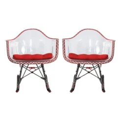 Pair Of Acrylic Rockers